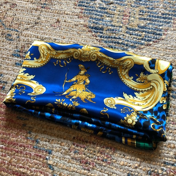 VTG 80s-90s Vintage Silk Scarf - Picture 10 of 11